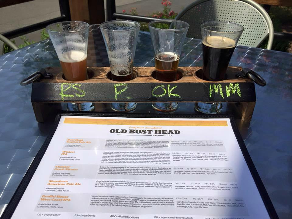 Old Bust Head Brewing Company-沃伦顿必去景点