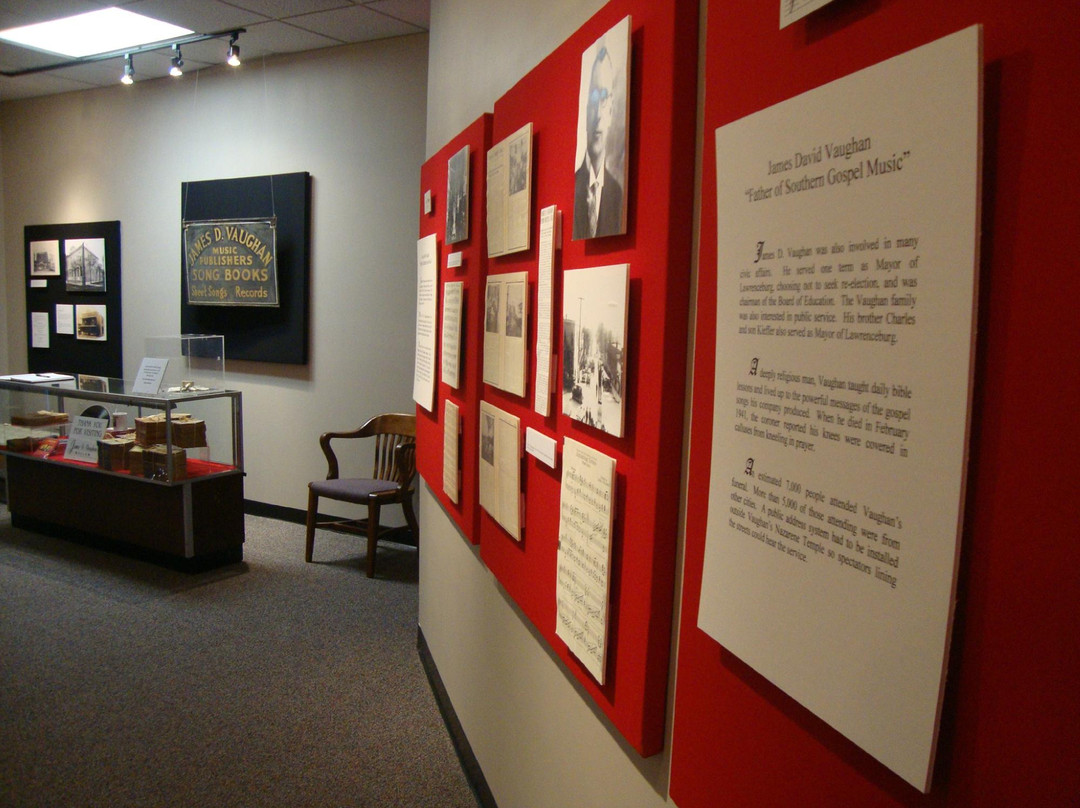 James D. Vaughan Southern Gospel Music Musem-Lawrenceburg必去景点