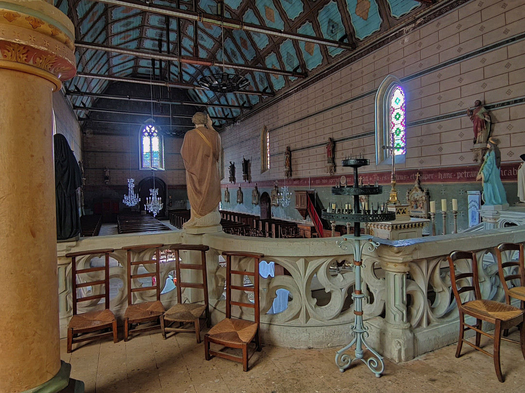 Église Saint Jean Baptiste-Villedieu-le-Chateau必去景点