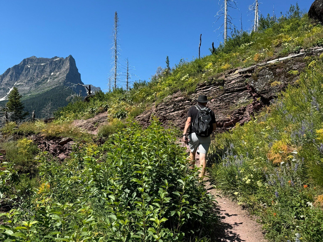 St. Mary Falls-冰河国家公园必去景点