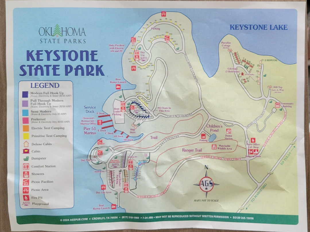 Keystone State Park-Sand Springs必去景点