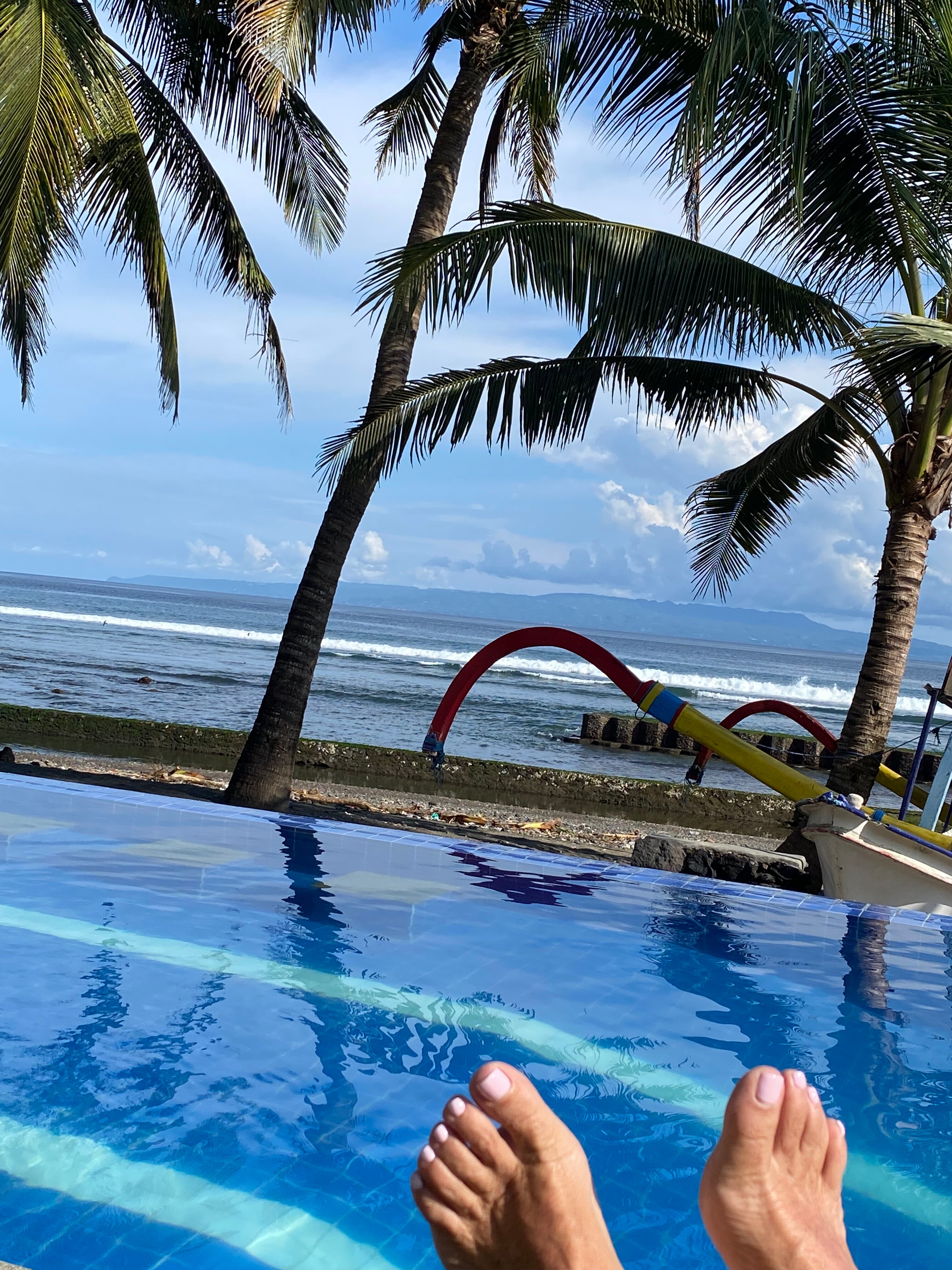 Bayshore Villas Candi Dasa-泳池