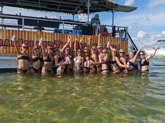 Crab Island Tiki Boats