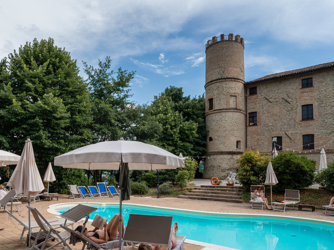 Castello di Baccaresca-古比奥必去景点