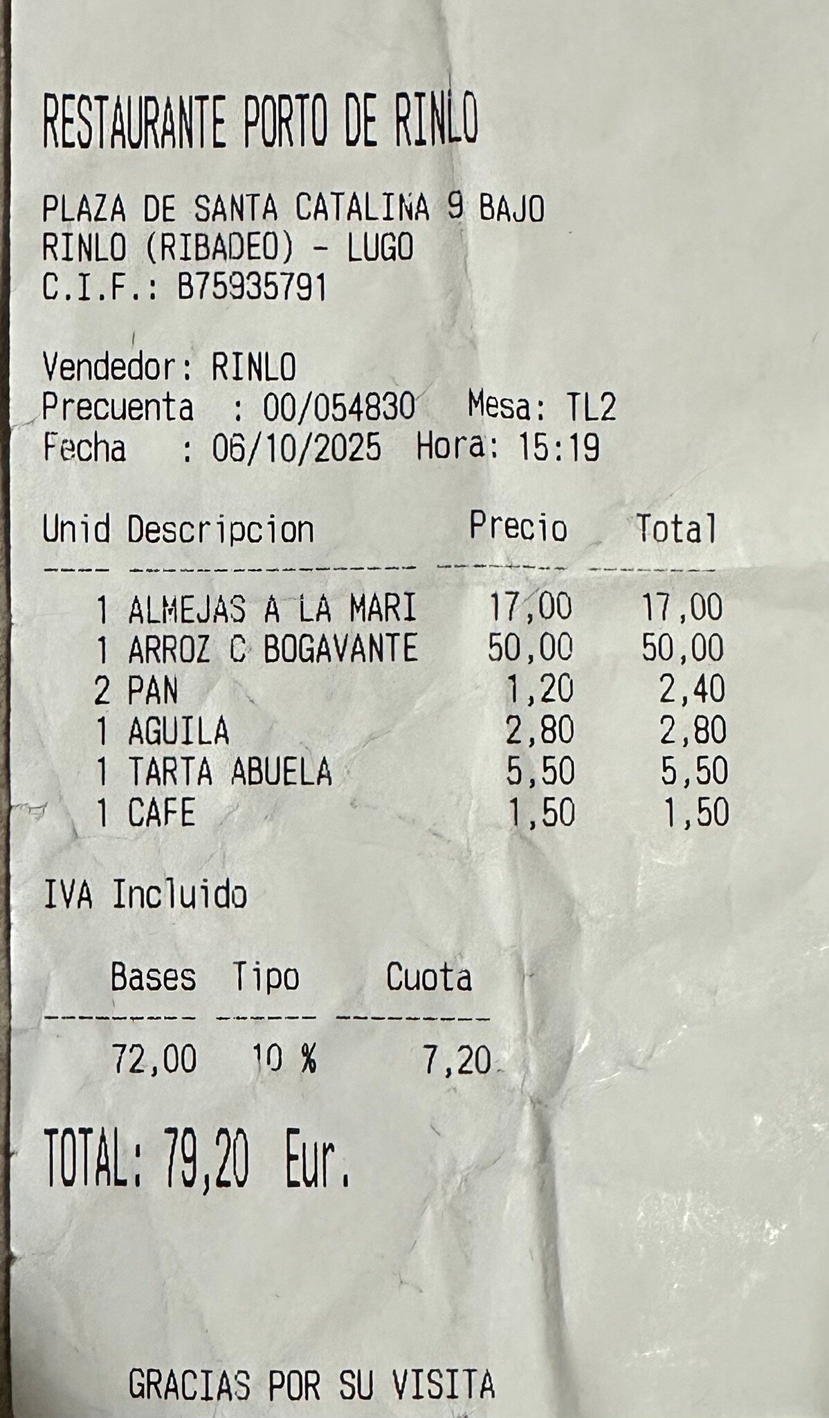 Porto de Rinlo-官方