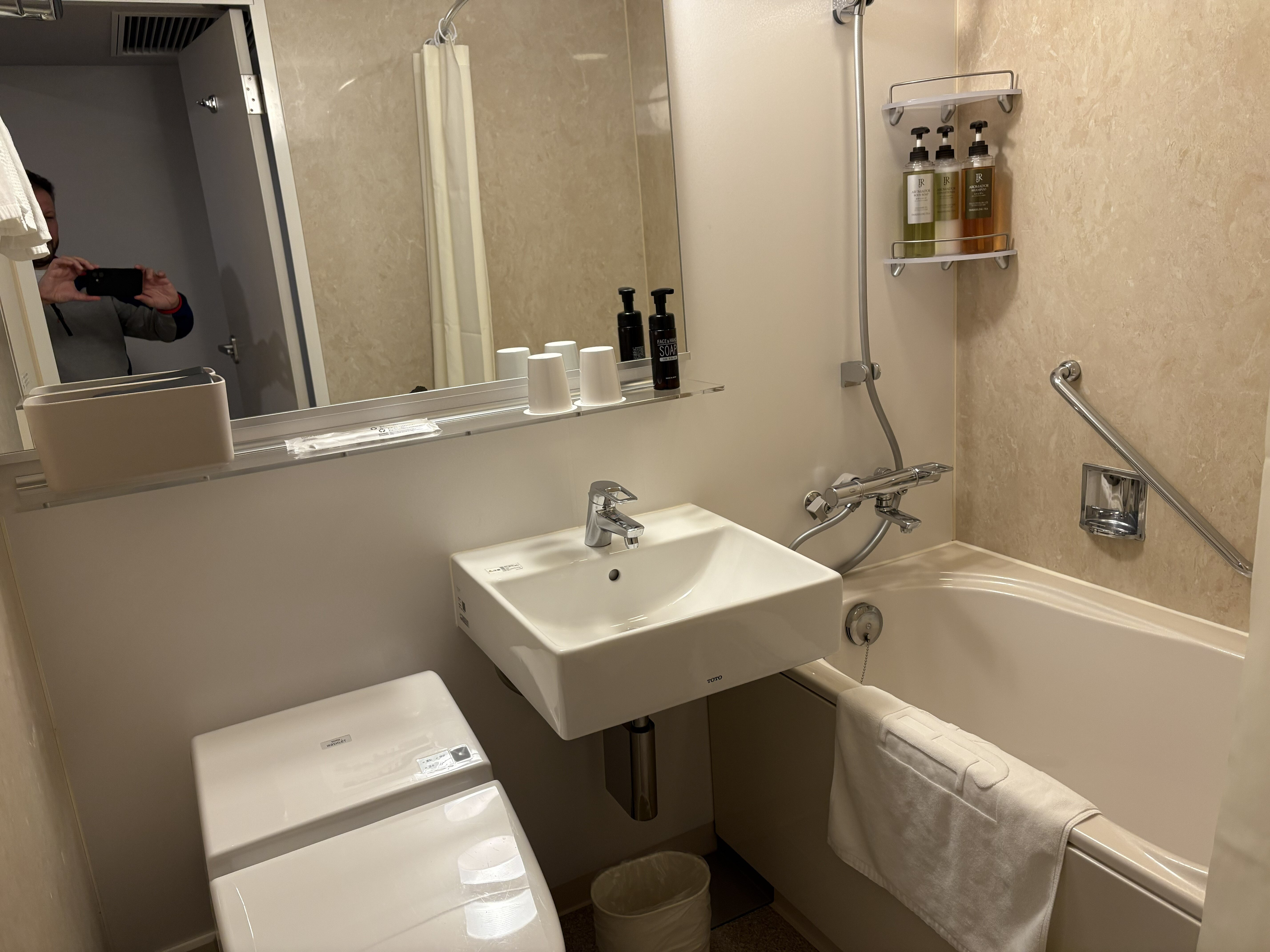 长崎JR九州饭店-浴室