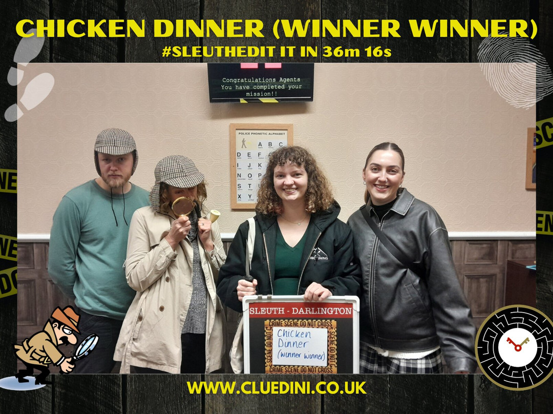 Cluedini Live Escape Rooms (Darlington)-达灵顿必去景点