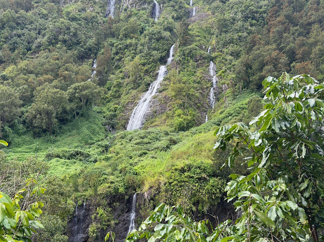 Cascade du Voile de la Mariée-Salazie必去景点