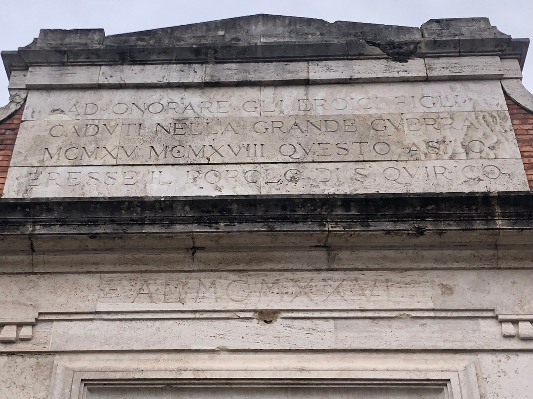 Asilo Monumento e Parco della Rimembranza