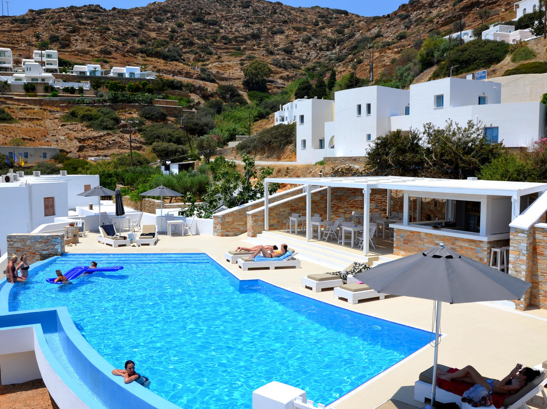 Milopotas酒店住宿-Galaxy Hotel