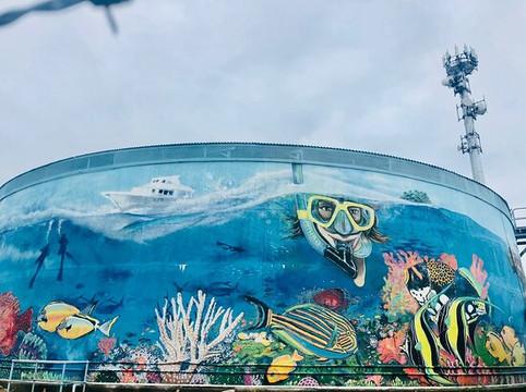Watertank Murals-博恩必去景点