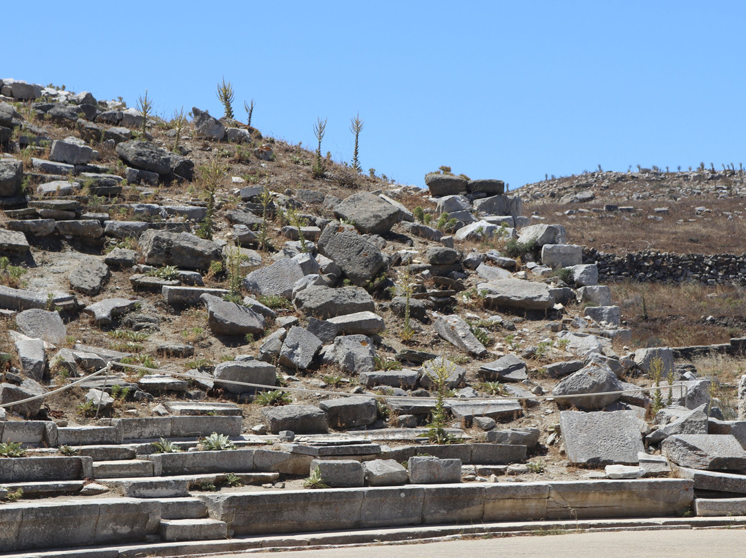 Ancient Theatre Of Delos