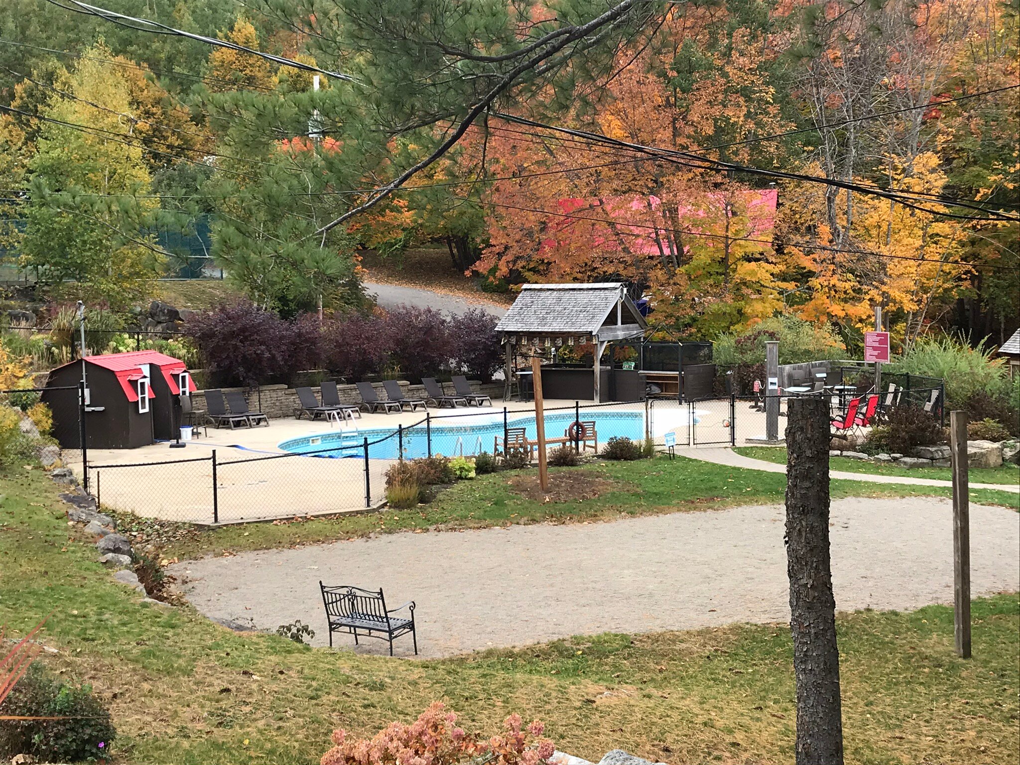 Auberge du Lac Morency-泳池