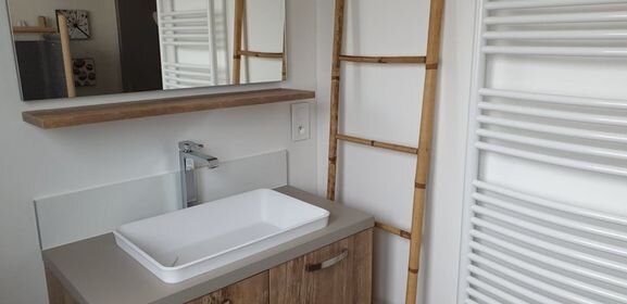Au Nid Cosy d'Isa **** à Gérardmer-浴室