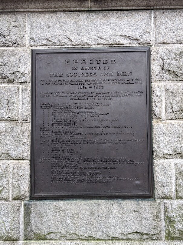 Boer War Memorial
