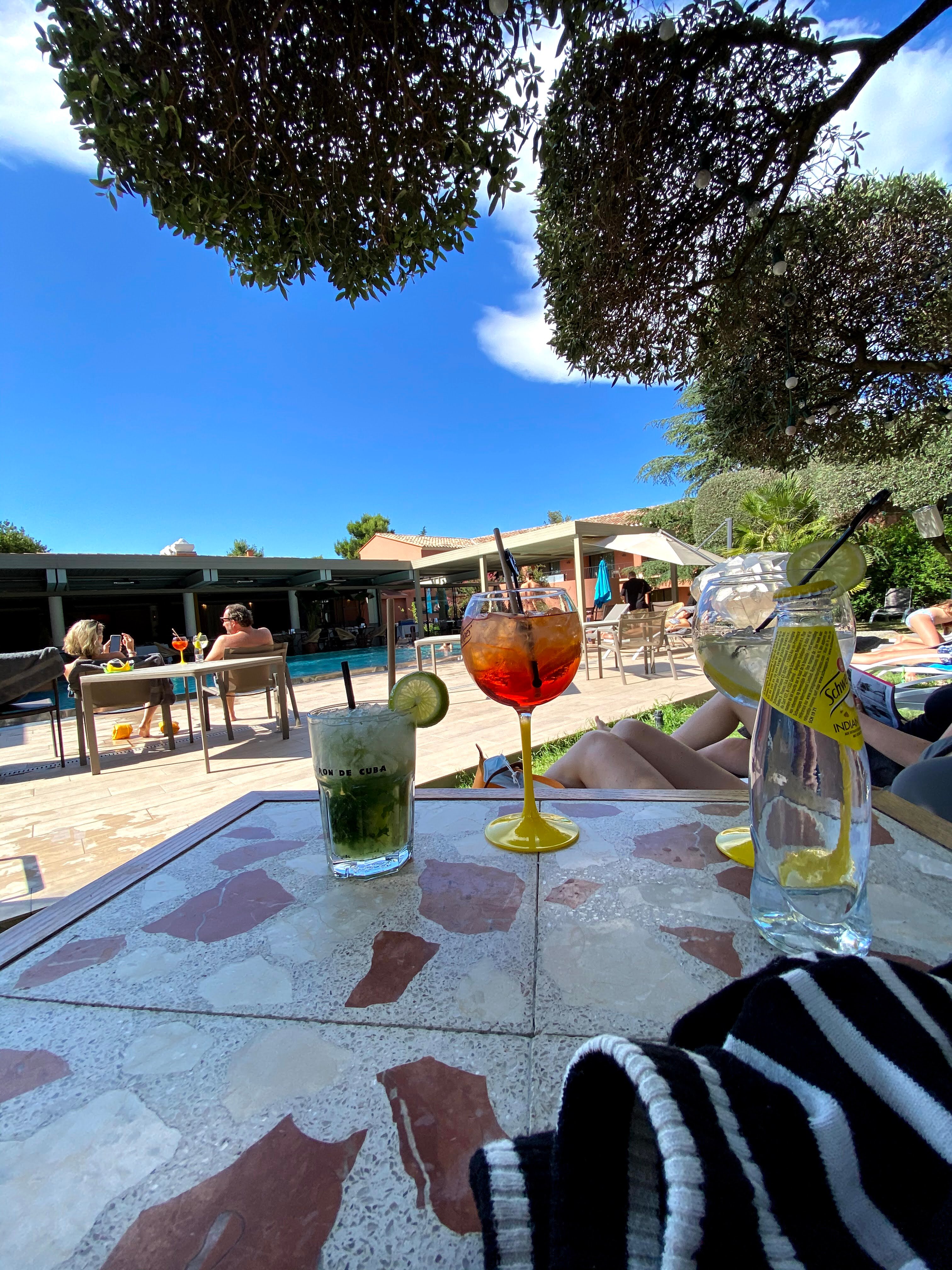 La Villa Duflot Hôtel & Spa Perpignan-泳池