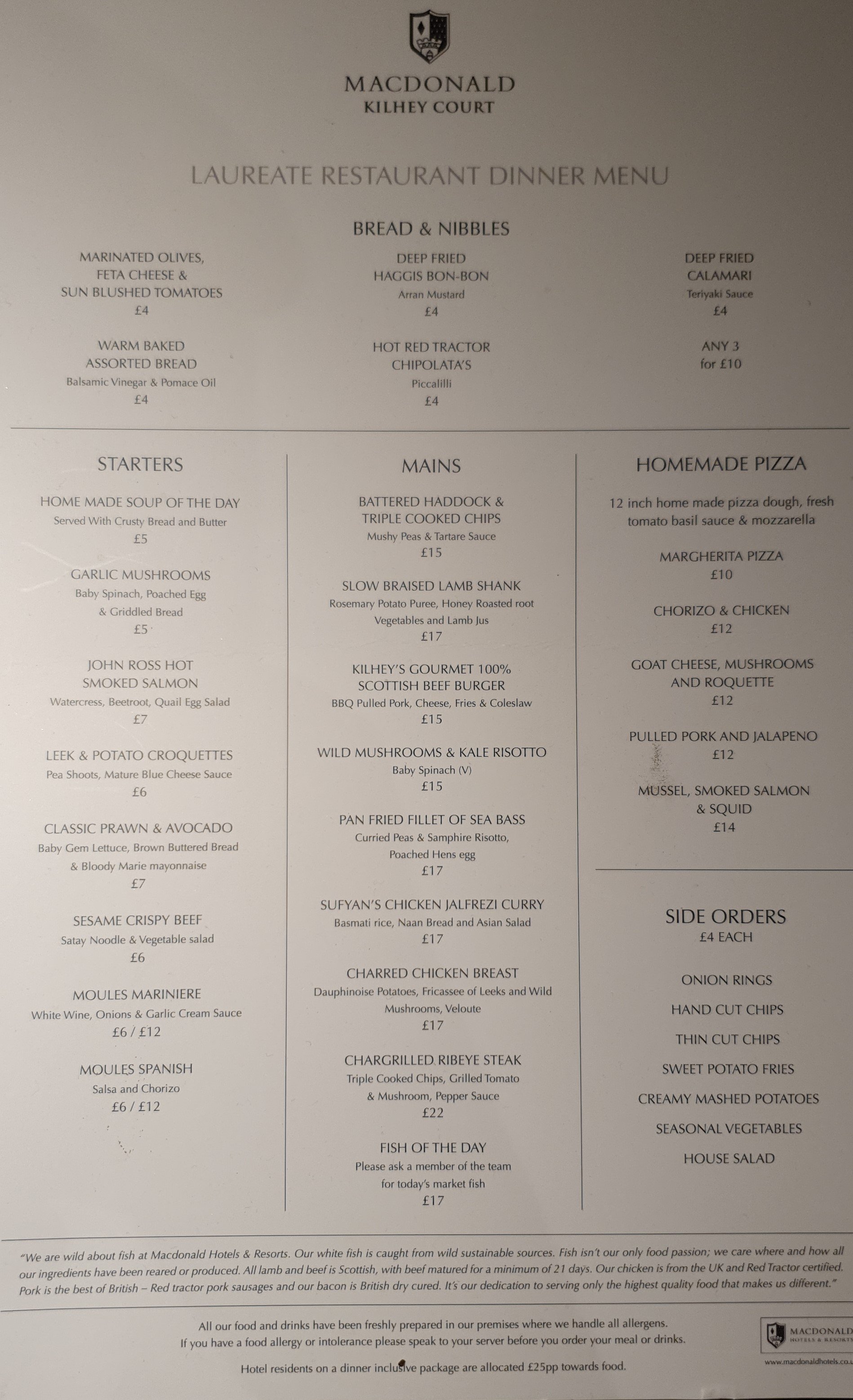 Macdonald Kilhey Court-餐饮