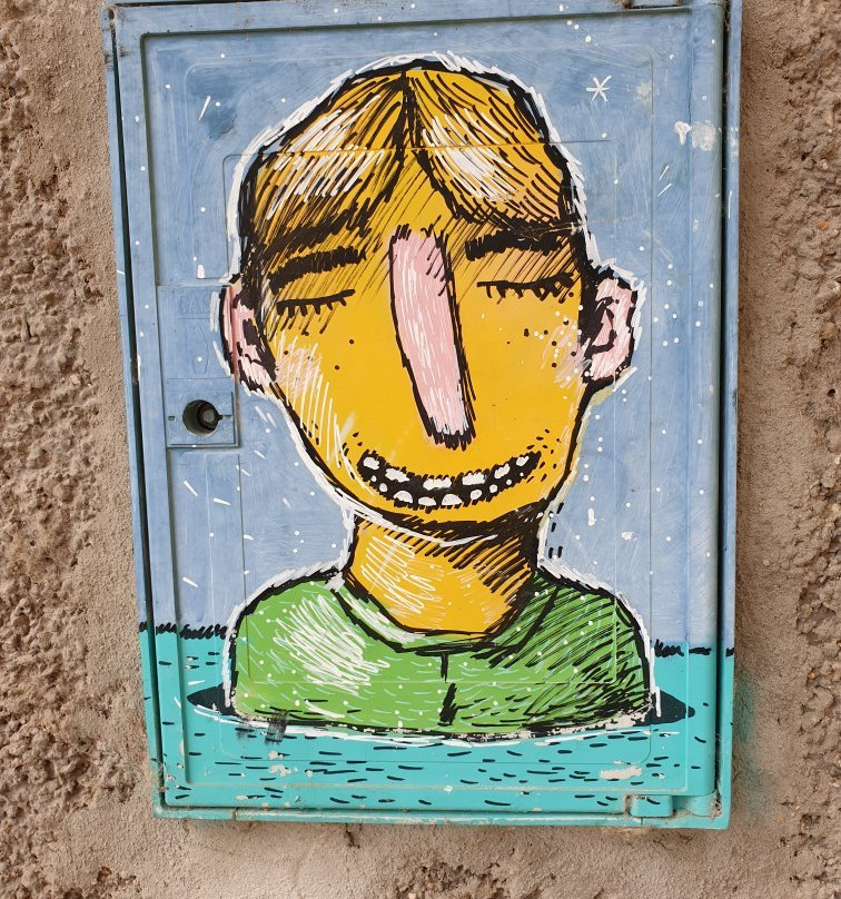 Arte Urbano del Barrio de San Anton景点图片