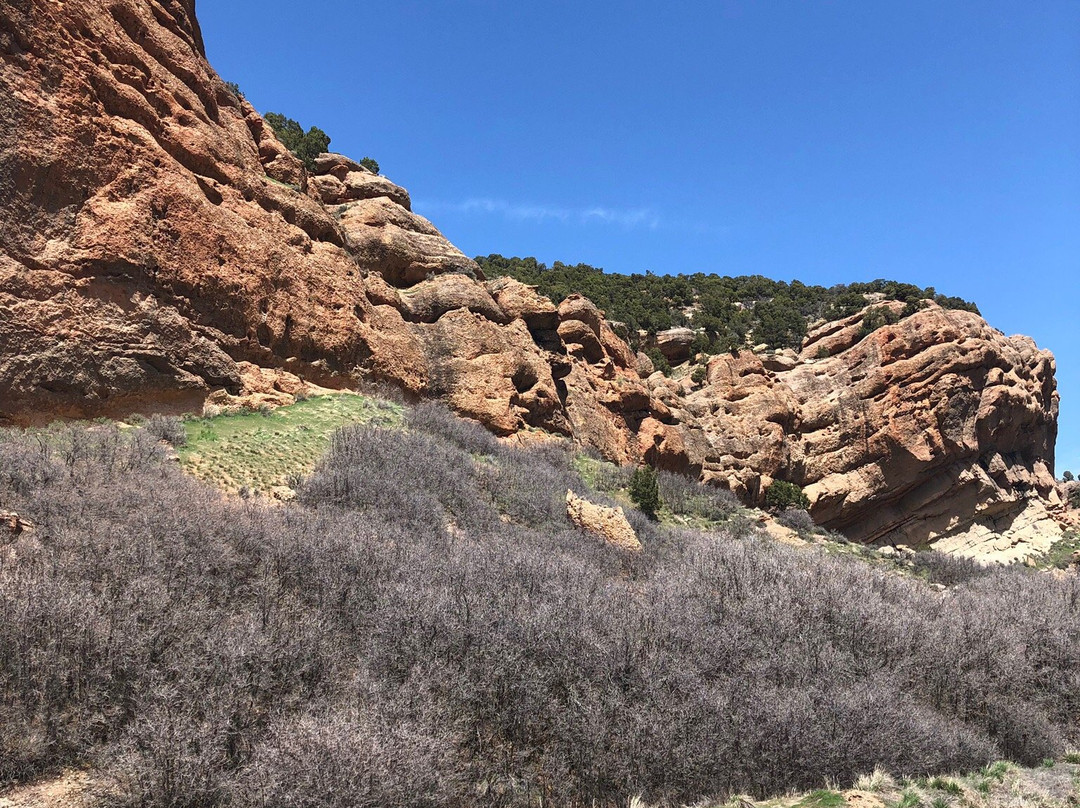 Black Dragon Canyon Trail-格林河必去景点