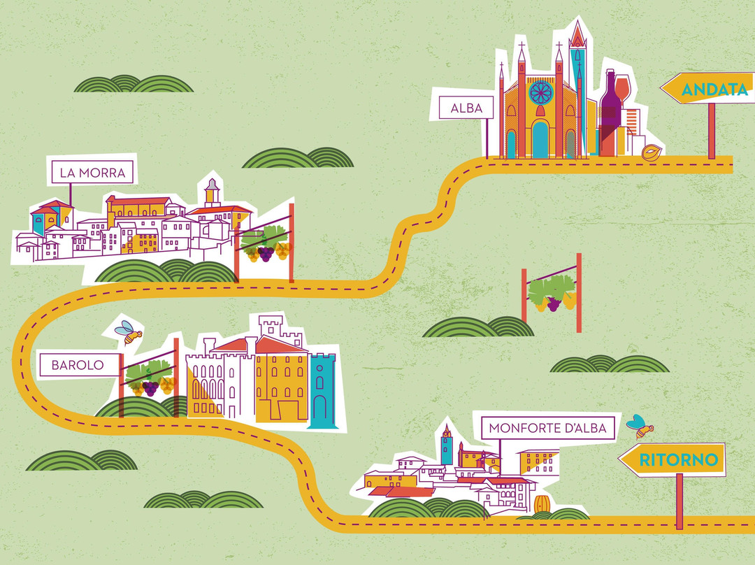 Tour delle Langhe Bus panoramico-阿尔巴必去景点