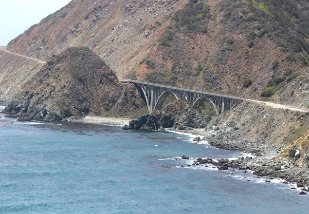 Big Creek Cove Vista Point-大苏尔必去景点