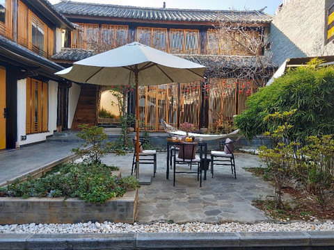 沙溪等风青径揽山别院主图