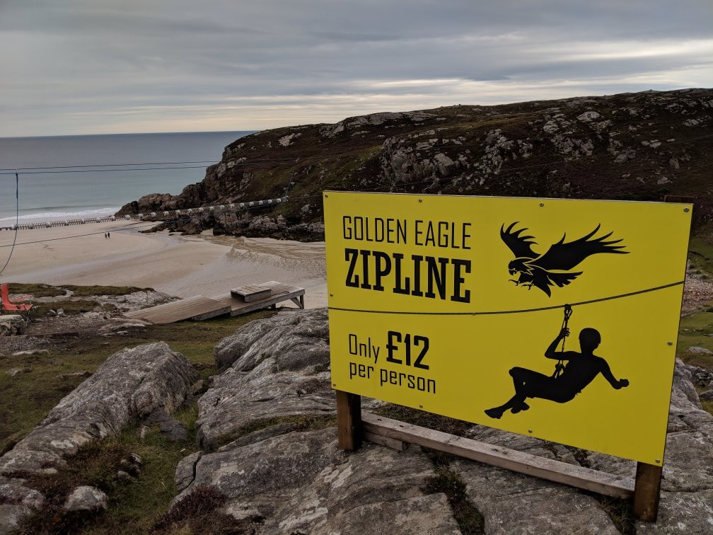 Golden Eagle Zipline in Durness景点图片