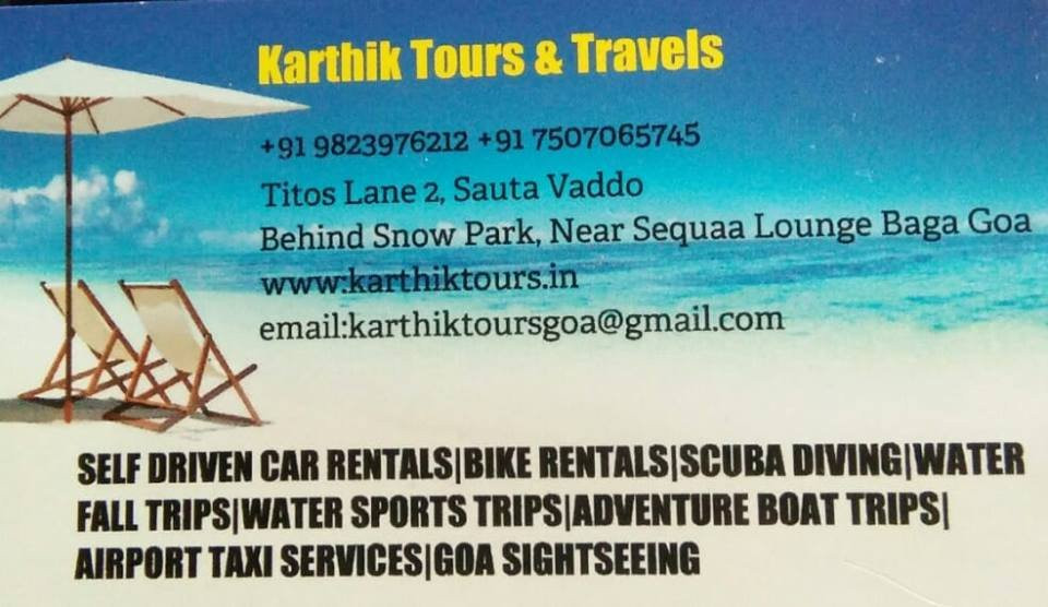 Karthik Tours & Travels-加兰古特必去景点