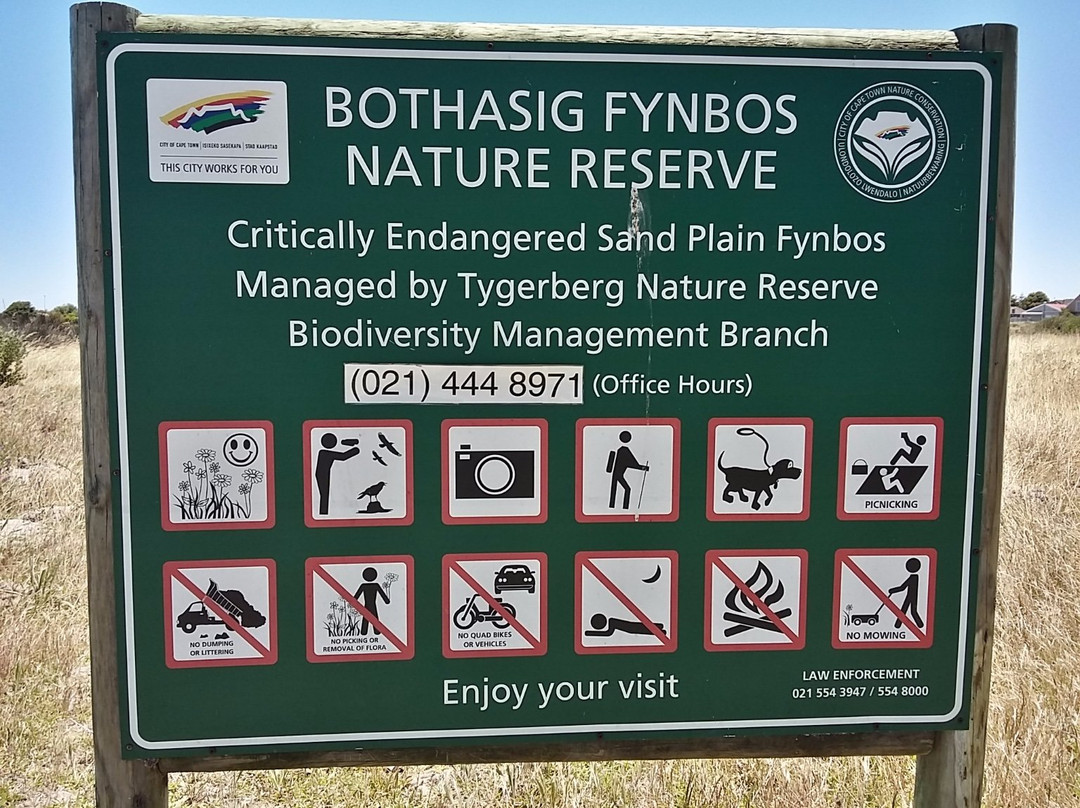 Bothasig Fynbos Nature Reserve-米那顿必去景点