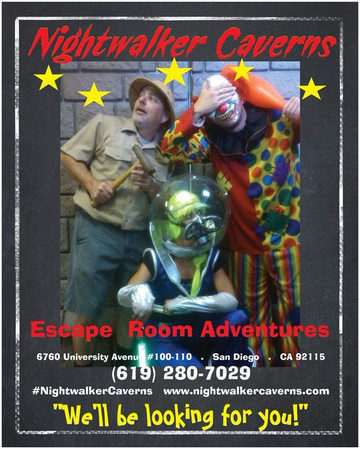 Nightwalker Caverns Escape Room Adventures-圣地亚哥必去景点