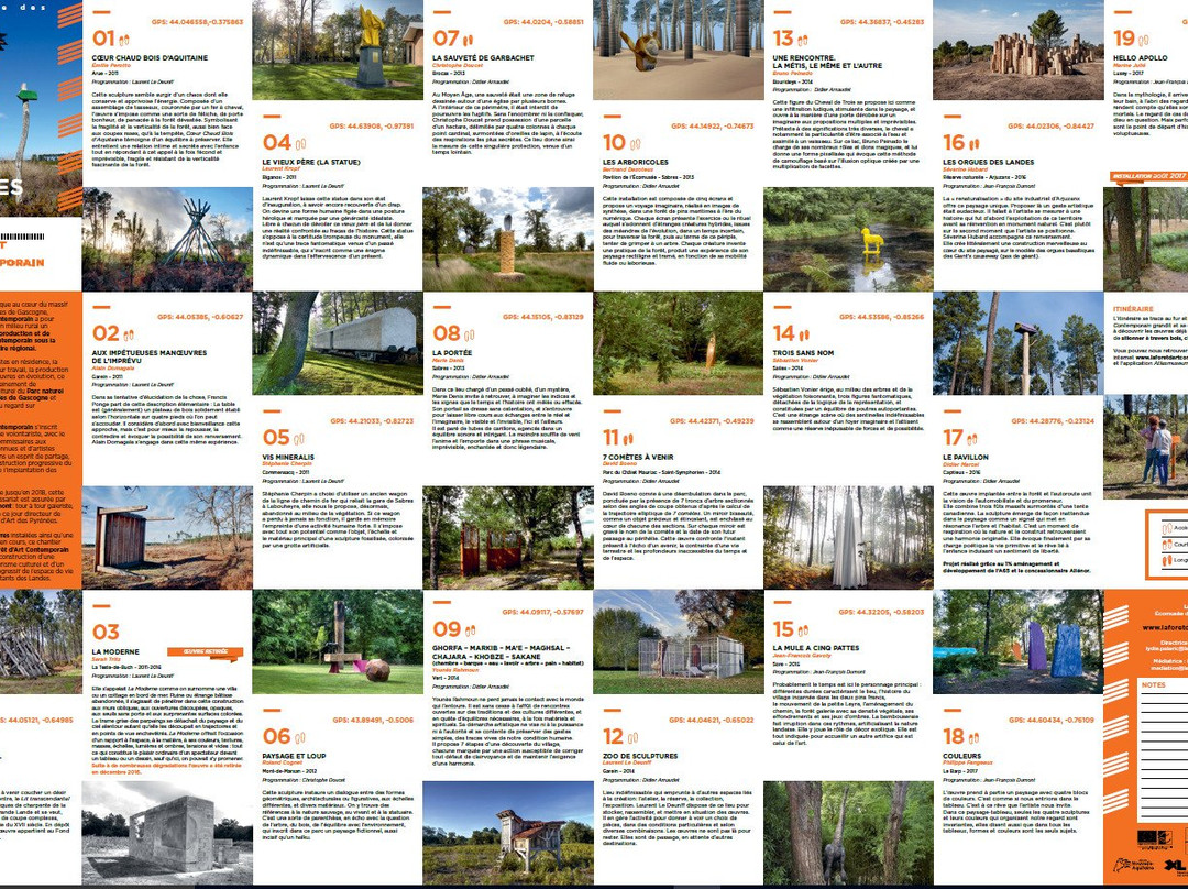 Foret d'Art Contemporain景点图片