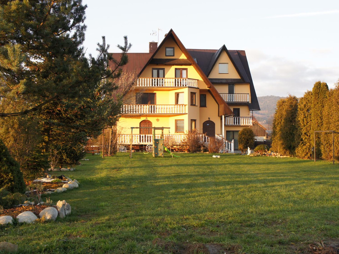 Lapsze Nizne酒店住宿-Osrodek Wypoczynkowy Trzy Korony