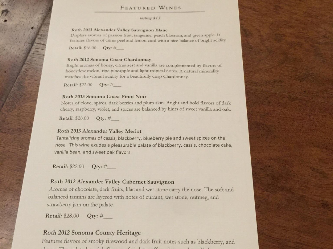 Roth Estate Winery-希尔兹堡必去景点