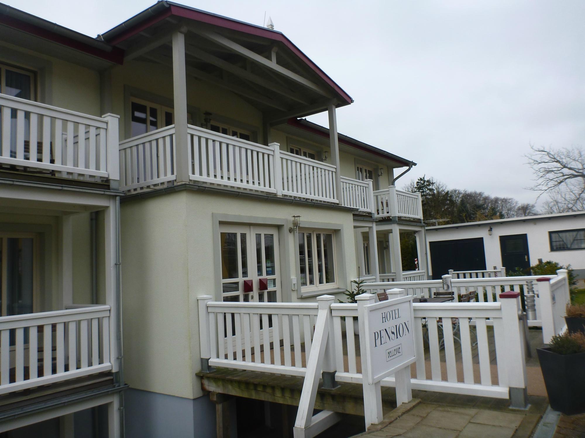 Hotel-Pension Bellevue-浴室