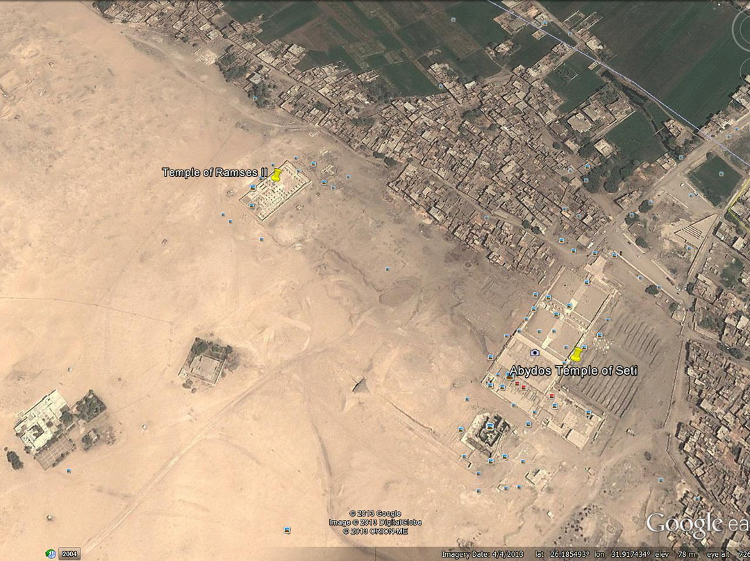 Temple of Rameses II-Abydos必去景点