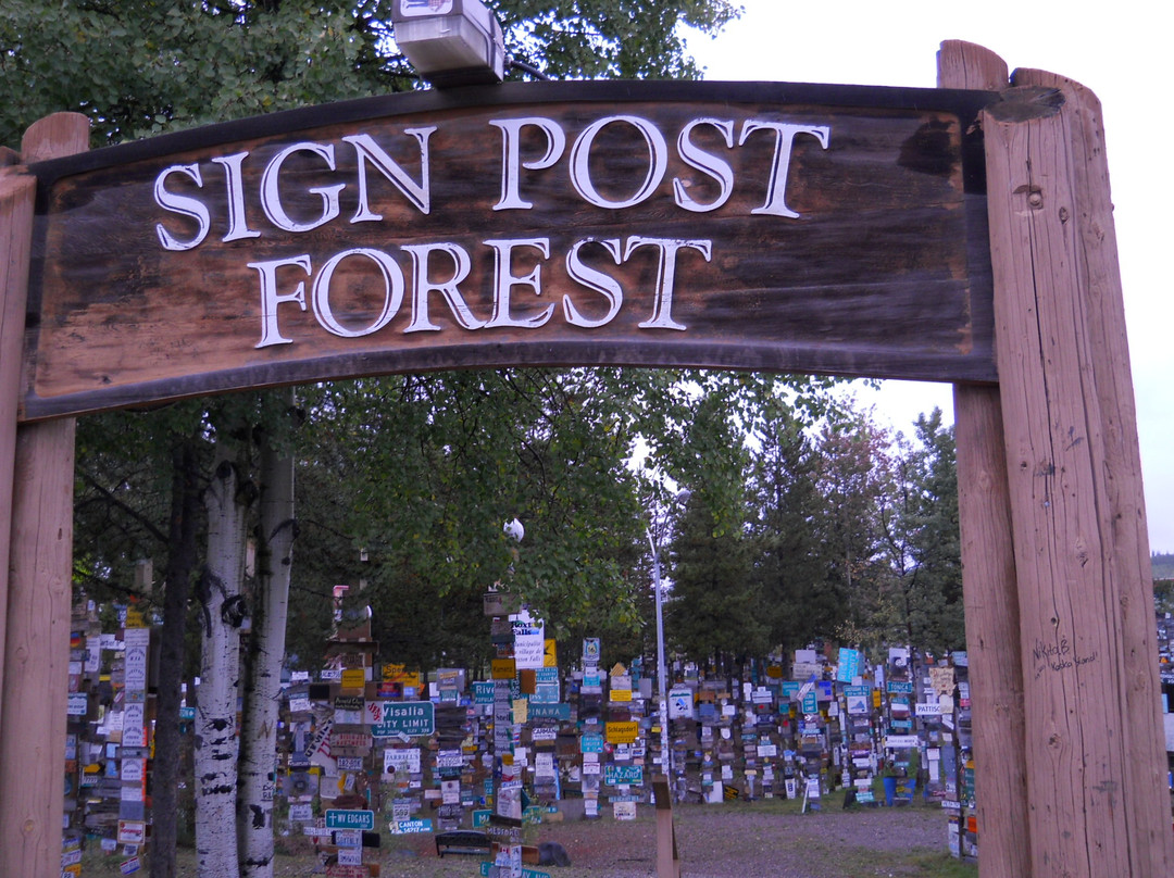 Sign Post Forest-Watson Lake必去景点