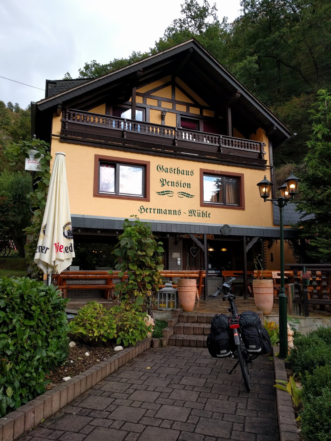 Landgasthaus Herrmannsmuehle-浴室