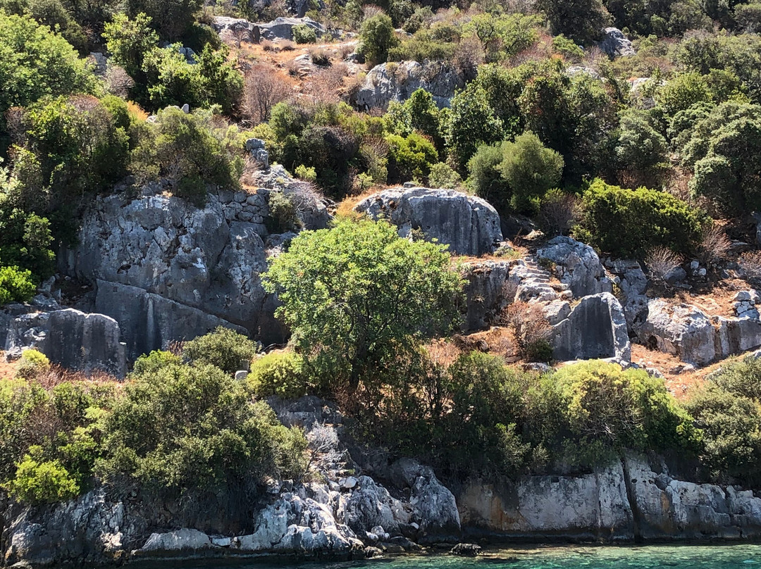 Sunken City Ruins of Simena景点图片