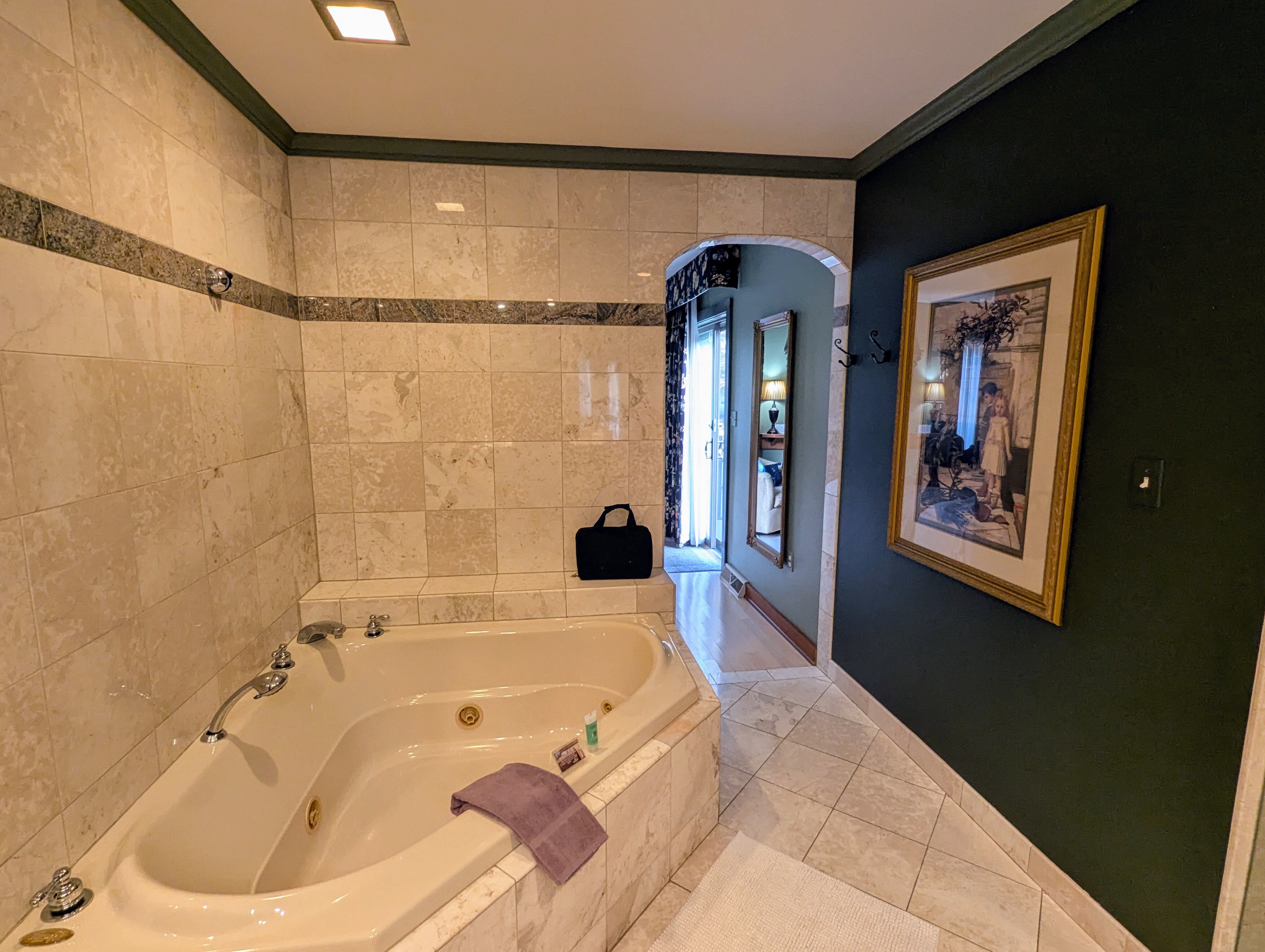 Twin Pine Manor Bed & Breakfast-浴室