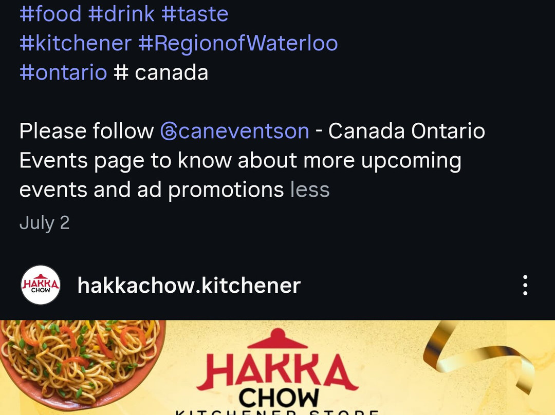 Hakka Chow Kitchener