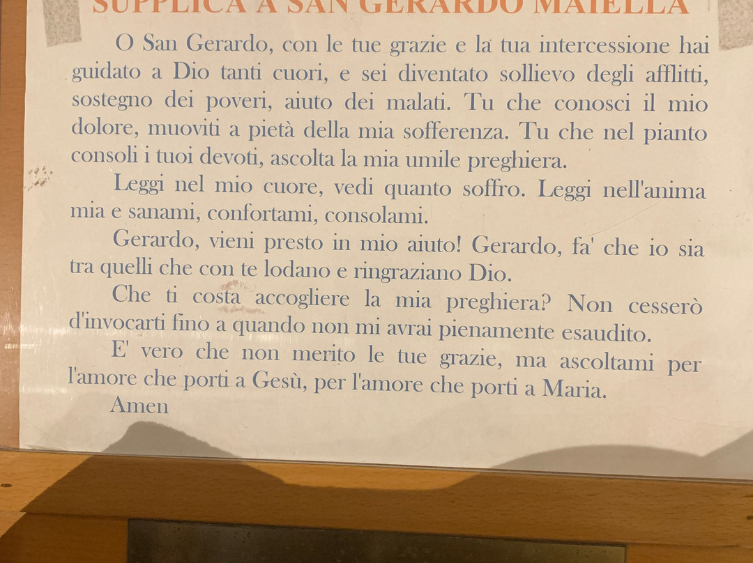 Santuario San Gerardo-Materdomini必去景点