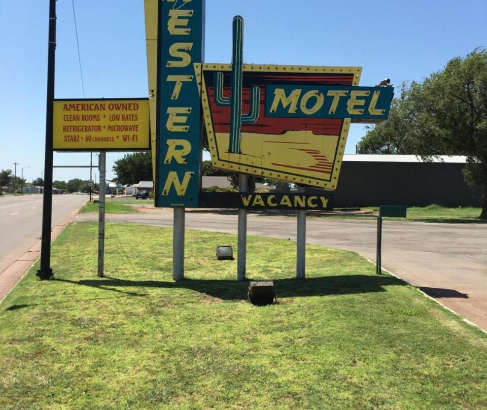 Mangum酒店住宿-Western Motel