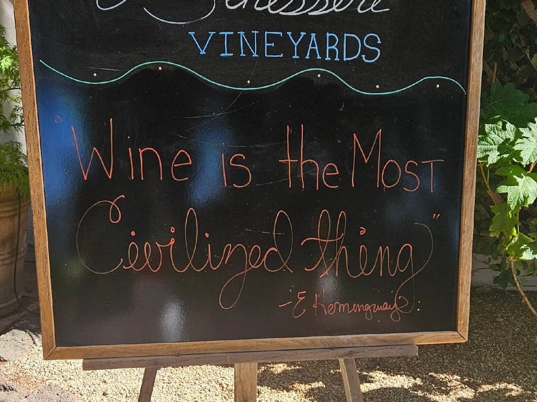 Benessere Vineyards-圣海伦娜必去景点