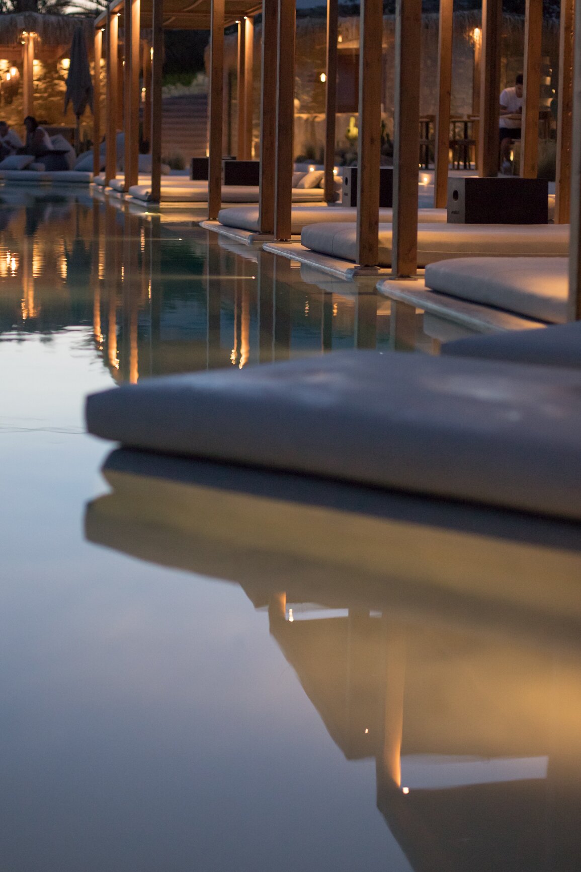 罗卡拜勒米克诺斯艺术酒店及Spa-泳池