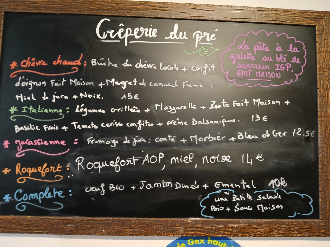 Crêperie Du Pré Saint-claude