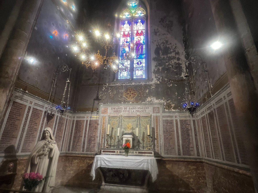 Église Saint-Vincent de Carcassonne-Carcassonne必去景点