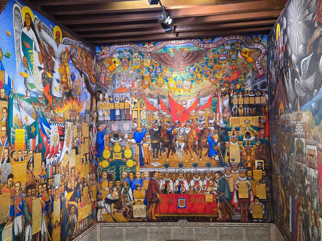 Murals of the Government Palace-Tlaxcala必去景点