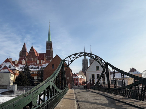 Tumski Bridge-弗罗茨瓦夫必去景点