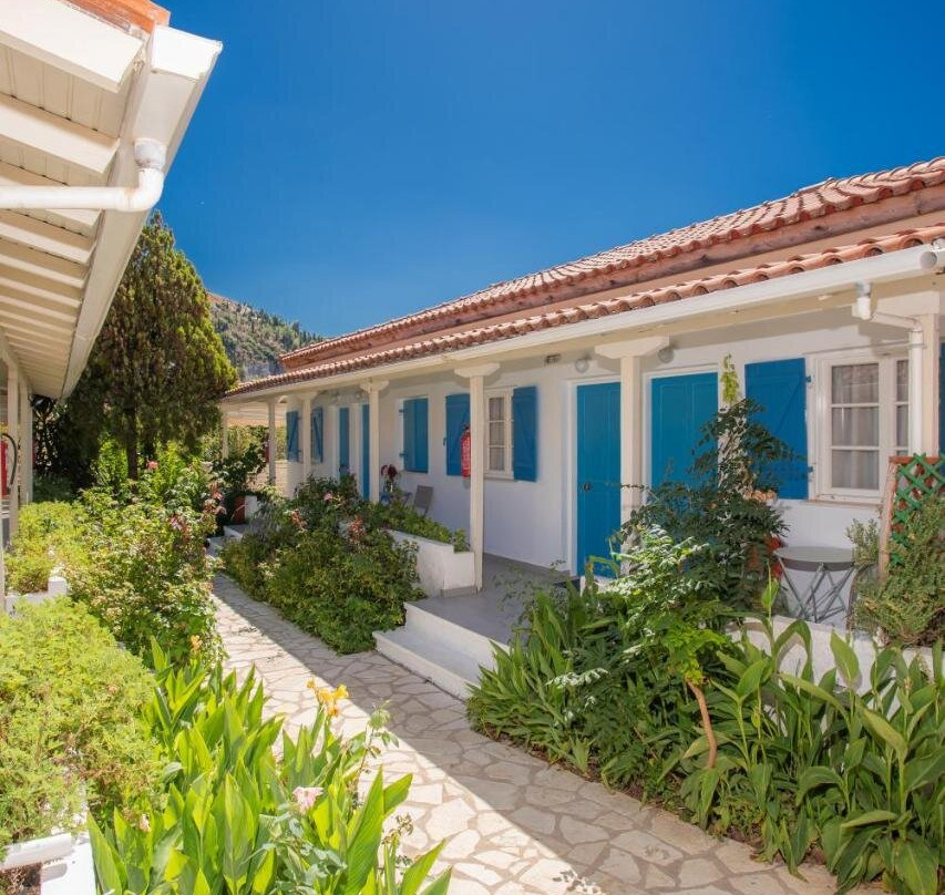 Blue White House