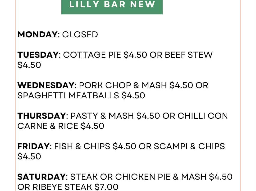 Lilly Bar New